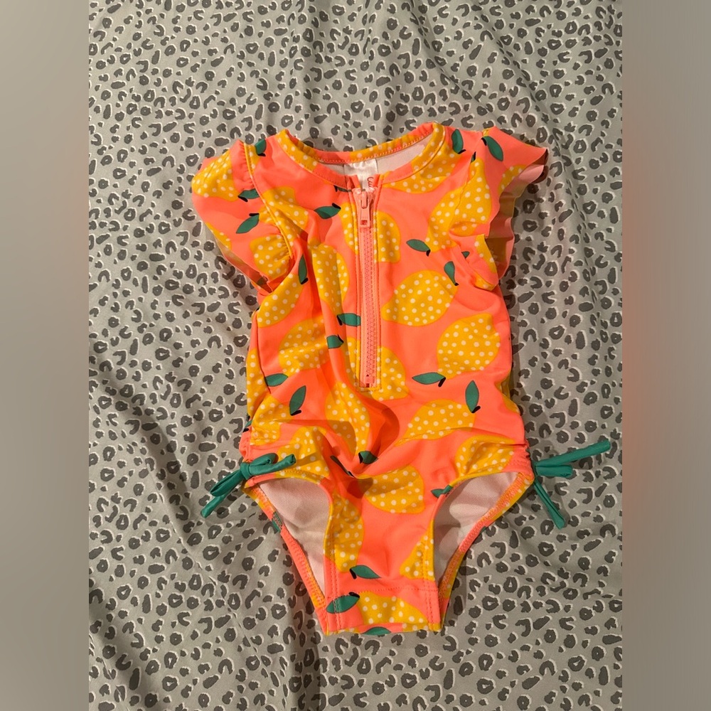 Cat and Jack bathing suit, 12 months, wore once EUC